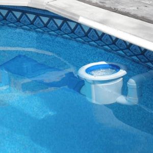 Pool Skim Leaf Catcher White