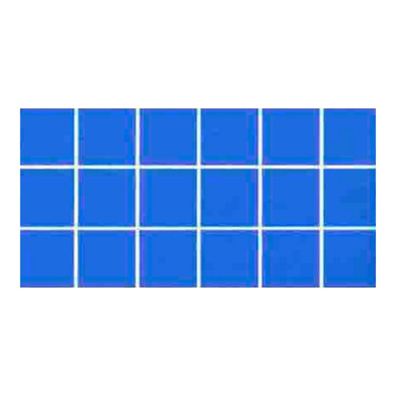 Sky Blue Tile Fibreglass Pool Mosaic Tile Sheet 600x150mm