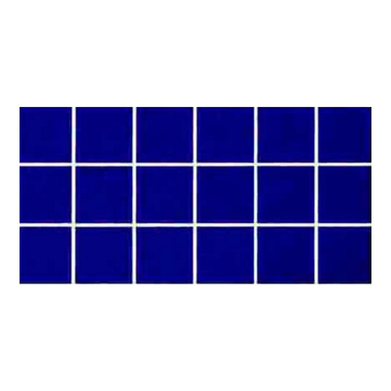 Blue tile Fibreglass Pool Mosaic Tissue sheet 600mm x 150mm