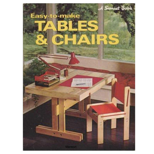 Easy to Make Tables and Chairs Paperback by Donald W. Vandervort/B29