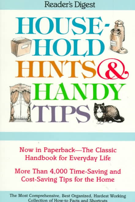 House-Hold Hints & Handy Tips Readers digest/B2